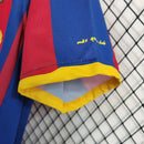 Camisa Barcelona Home 10/11 Retrô - Azul e Vermelha