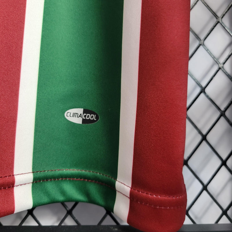 Camisa Fluminense Home 08/09 Retrô - Vinho e Verde