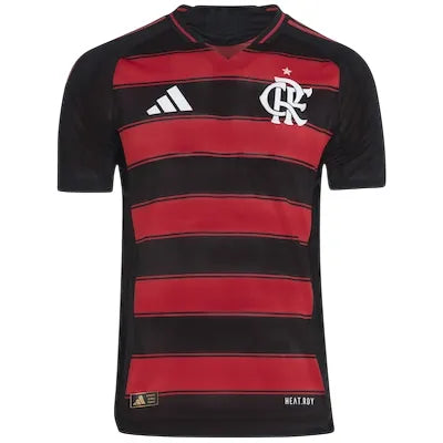 Camisa CRF Home 25/26 Jogador - Preta e Vermelha