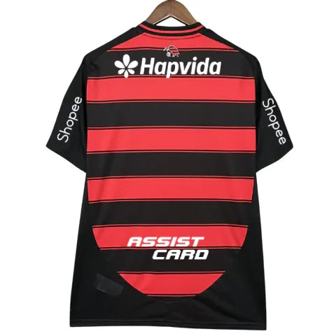 Camisa CRF Home 25/26 - Preta e Vermelha