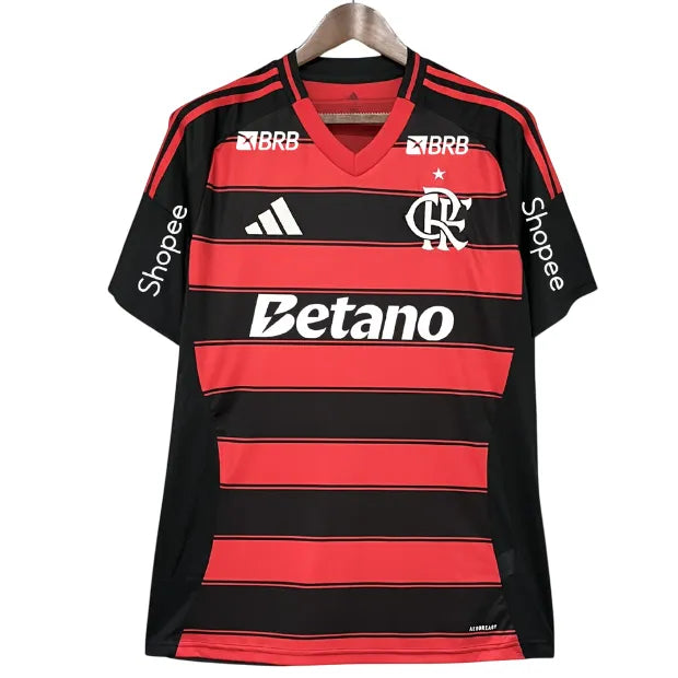 Camisa CRF Home 25/26 - Preta e Vermelha
