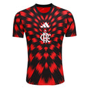 Camisa CRF Pré Jogo 25/26 - Preto e Vermelho