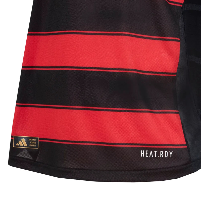 Camisa CRF Home 25/26 Jogador - Preta e Vermelha