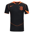 Camisa Corinthians Third 25/26 Jogador - Preta e Laranja