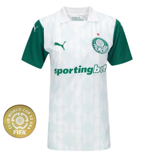 Camisa Palmeiras Feminina Away 25/26 - Branca