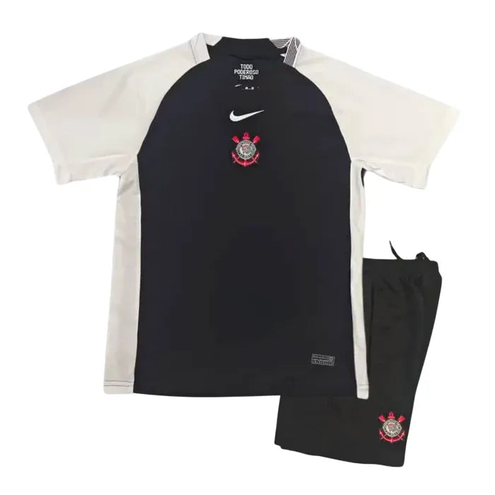 Conjunto Infantil Corinthians II 25/26 - Preto
