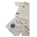 Conjunto Infantil Santos I 25/26 - Branco