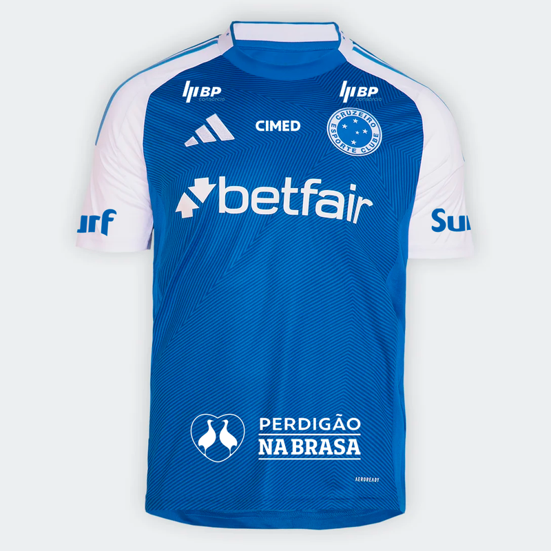 Camisa Cruzeiro Home 25/26 - Azul