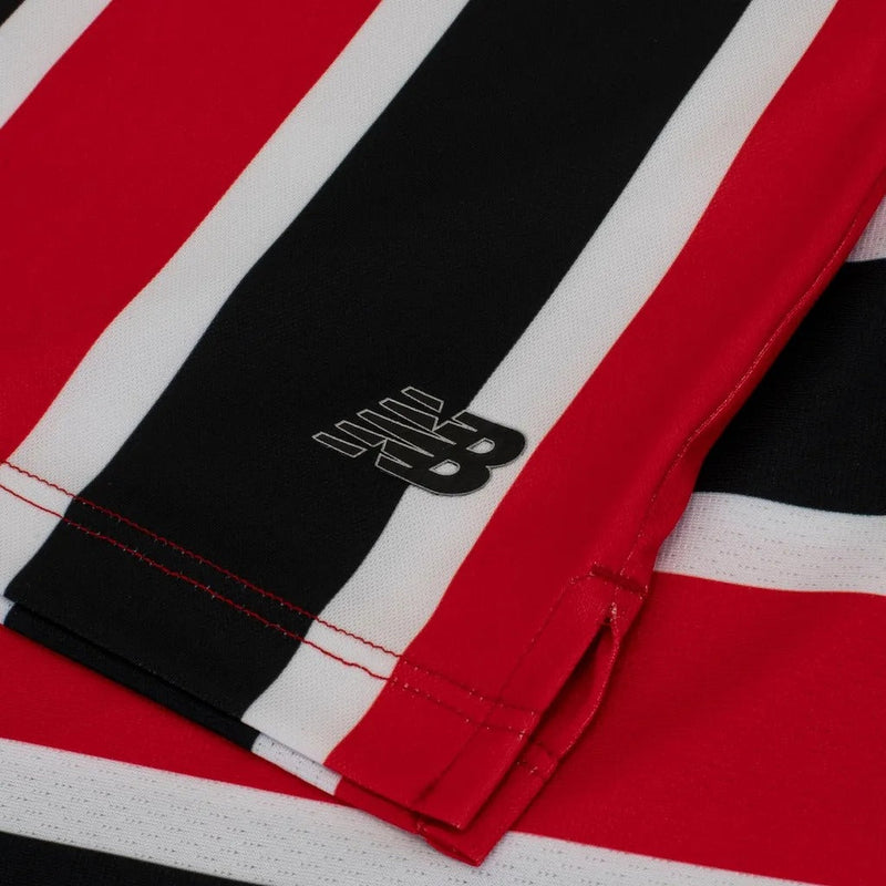 Camisa SPFC Away 25/26 - Vermelha e Preta