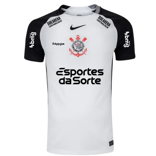 Camisa Corinthians Home 25/26 - Branca