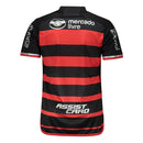Camisa CRF Home 24/25 - Preta e Vermelha - C/ Patrocínios