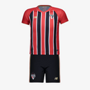 Conjunto Infantil SPFC I 25/26 - Vermelho e Preto