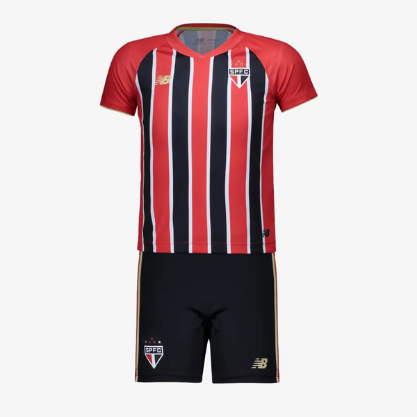 Conjunto Infantil SPFC I 25/26 - Vermelho e Preto