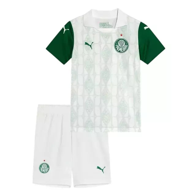 Conjunto Infantil Palmeiras II 25/26 - Branco