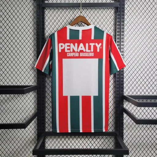 Camisa Fluminense Home 1993 Retrô - Vinho e Verde